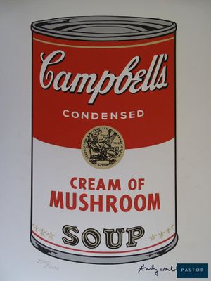 campbell ' s condensed cream of mushroom soup