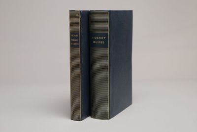 2 vol. éd. de la Pléiade : VOLTAIRE DIDEROT (quelques défaut…