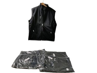 Lot de 5 vestes sans manches CLIQUE, T.