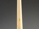 an image of a large horn on a stand with a black base