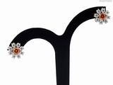 an image of a pair of earrings on a black stand
