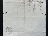 a piece of paper with a stamp on it