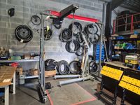 Portique sur roues MW TOOLS (2022) avec 2 palans, et 1 chèvr…