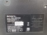 the back of a sony laptop with a black label on it