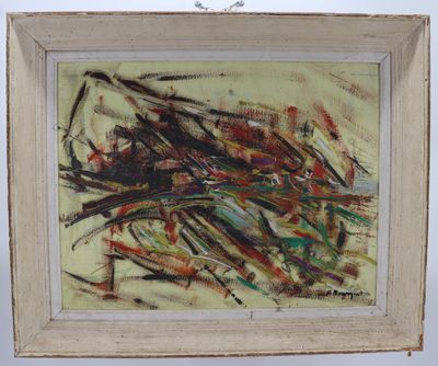 Artisite inconnu Huile sur panneau.