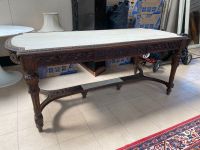 Table ou console ancienne en bois finement sculpté composé e… (photo 2)