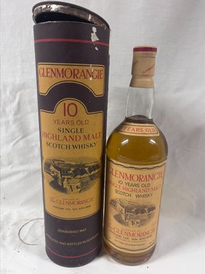 Whisky écossais single malt des Highlands « Glenmore » de 10 ans d'âge