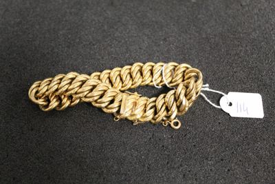 a close up of a rope with a tag on it