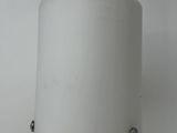 an image of a white lamp hanging from a ceiling