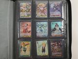 a lot of cards in this case on the table