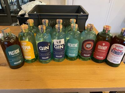 12 bouteilles d'alcool diverses la distillerie du viaduc - Photo 1