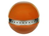 une image représentant une balle orange ornée d'étoiles sur le côté