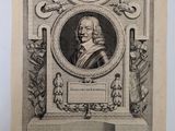 a black and white photo of a portrait of a man