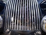 an image of a close up of a car ' s grill
