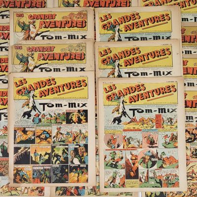 de nombreuses bandes dessinées exposées au mur