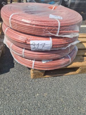 4 couronnes de tube PEX-B rouge