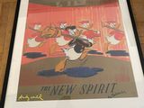 disney ' s the new spirit framed art print