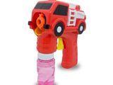 une image représentant un pistolet à eau sur lequel figure un camion de pompiers
