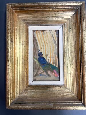 Dans le goût de Jean-Aristide RUDEL (1884-1959) Femme sur un… - Photo 1