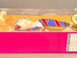 a pink box that has some kind of candy in it