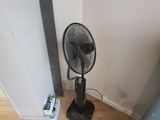 an image of a fan in a corner of a room