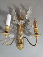 Paire d'appliques en bronze doré éclairant à deux bras de lu… (photo 2)