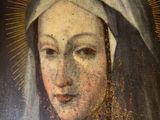 an image of a painting of a woman with a veil on