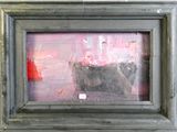 a picture of a picture of a bear in a picture frame