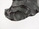 a sculpture of a bear head on a white background