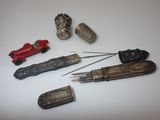 a lot of different items that are sitting on a table