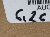 an image of a close up of a barcode on a box