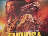 a movie poster for furiossa, the saga mad max