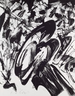 an image of a black and white drawing of a person