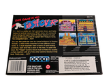 the back cover of a game box with a picture of a cat on it