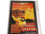 a picture of a picture of a woman holding a sword