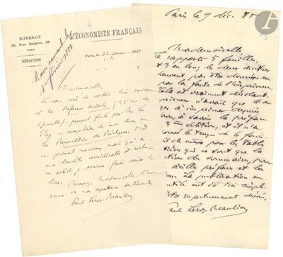 une vieille lettre écrite par un homme sur un bout de papier