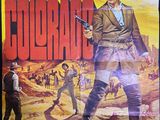 an old movie poster for a western western western film
