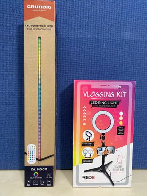 (x2) GRUNDING Lumière d'angle Bandeau LED + Kit Anneau lumin… - Photo 1