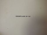an old book with the words exemplairee no 90 written on it