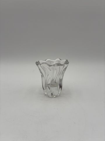 Daum Nancy – Vase en cristal. H 10 cm