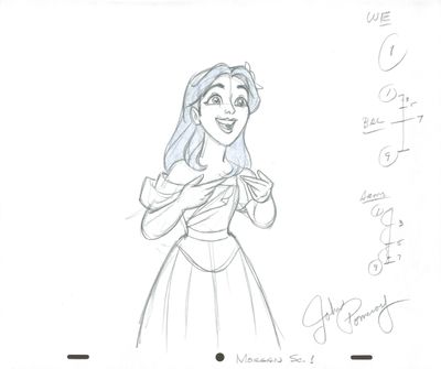 l'image d'un dessin d'une femme en robe