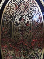 Buffet à hauteur d'appui en poirier noirci et marqueterie di… (photo 3)