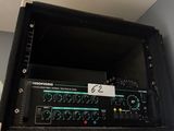 a picture of a rack with some electronics on top of it