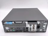 a close up of a computer with a hard drive on top of it