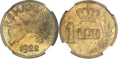 a gold coin with a crown on the front and a crown on the back