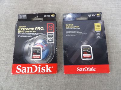 Carte mémoire microSD SanDisk Extreme Pro avec adaptateur pour carte mémoire SD