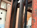 a picture of a large metal pipe in a building