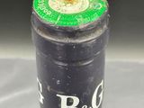 a bottle of beer that is sitting on a table