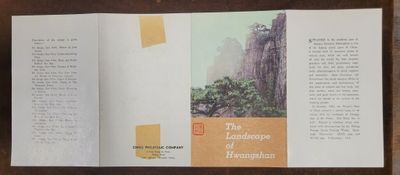 a picture of a brochure with a picture of a mountain