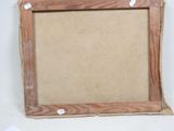 a picture of a picture frame on the wall